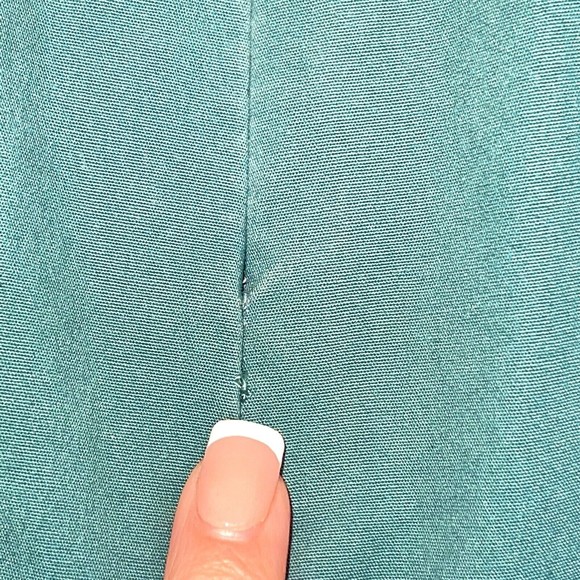 Anthropologie Sitwell Womens Skirt 0 Green St. Patrick's Thread Textured Boho - Picture 7 of 12